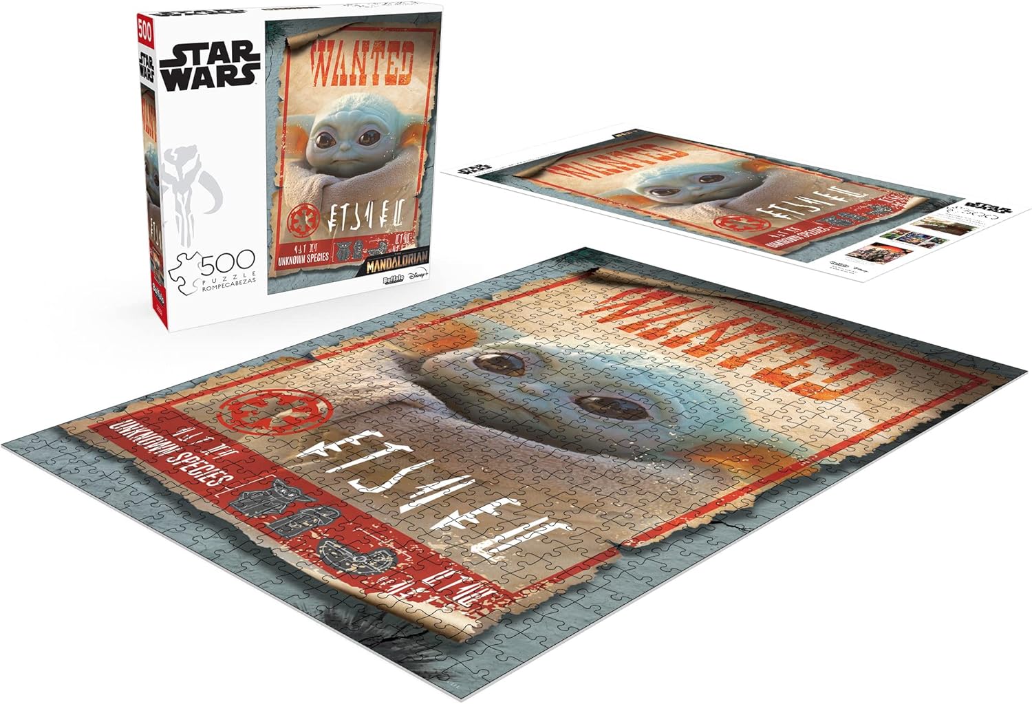 Buffalo Games - Star Wars - Such a Large Bounty for Such a Small Package - 500 Piece Jigsaw Puzzle for Adults -Challenging Puzzle Perfect for Game Nights - Size is 21.25 x 15.00