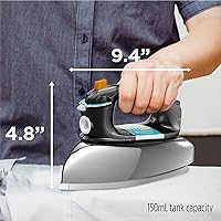 Vista 8 de Plancha de vapor clásica de 1200 W, con apagado automático de 3 vías