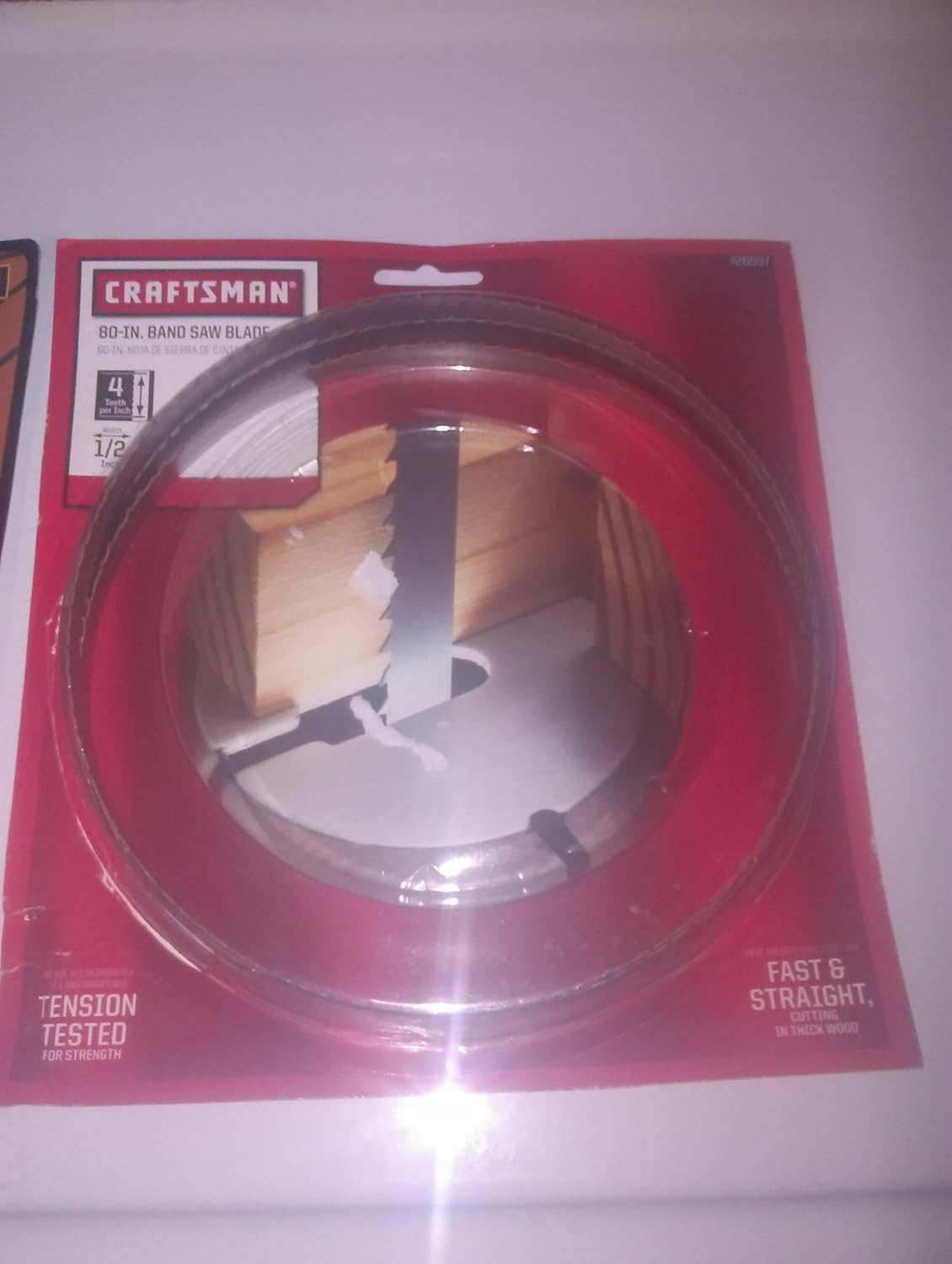 Craftsman 1/4 x 80 in. Band Saw Blade, 4TPI, Skip Tooth, 26595 Band Saw Accessories
