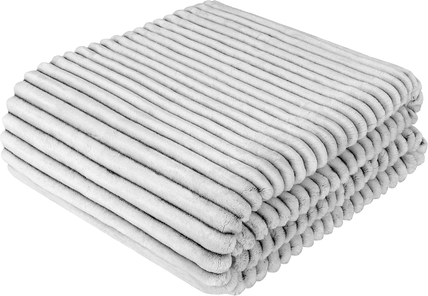 PAVILIA Cozy Fleece Blanket Throw Fuzzy, Super Soft