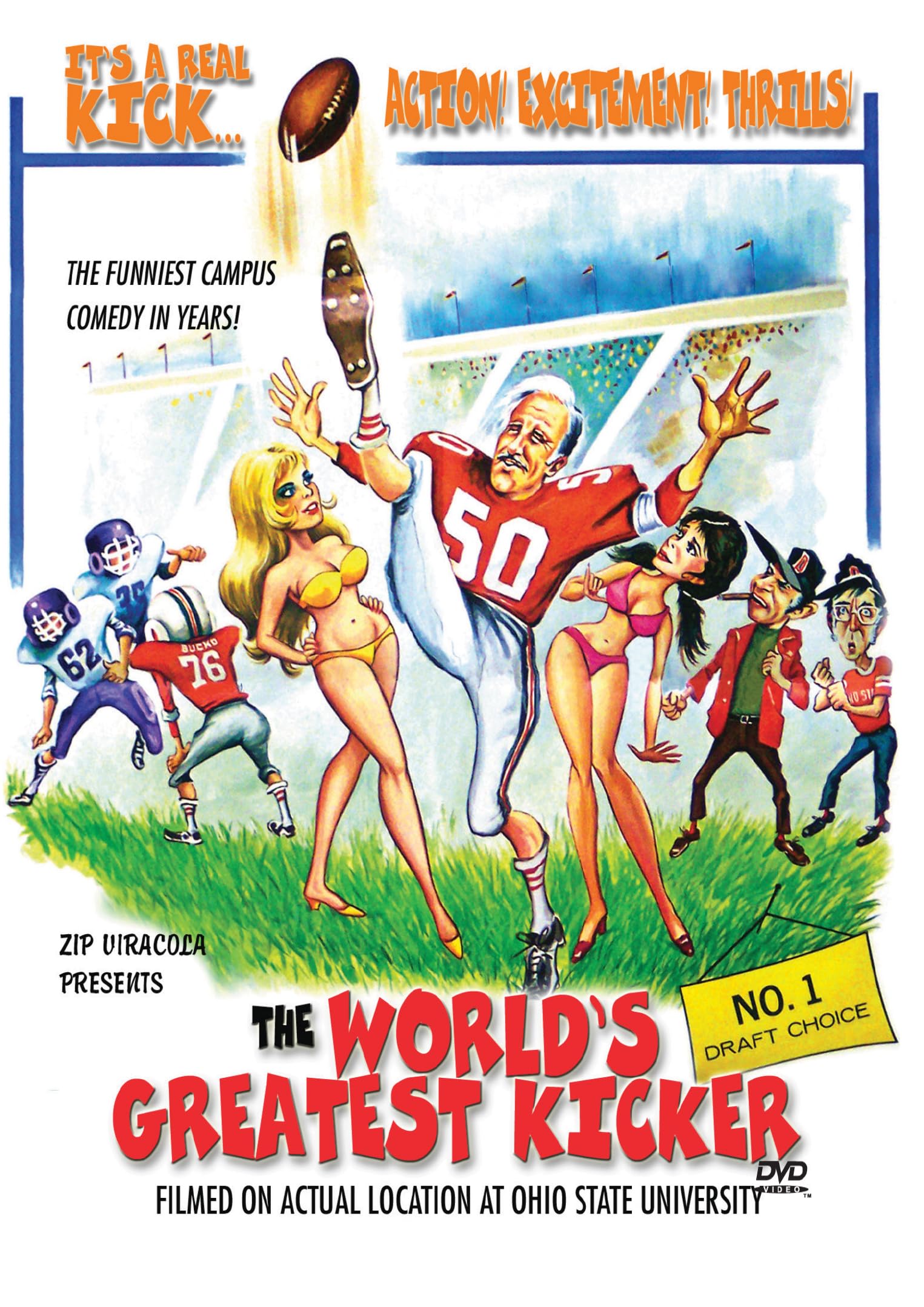 The World's Greatest Kicker DVD fútbol americano importado Estados Unidos formato original