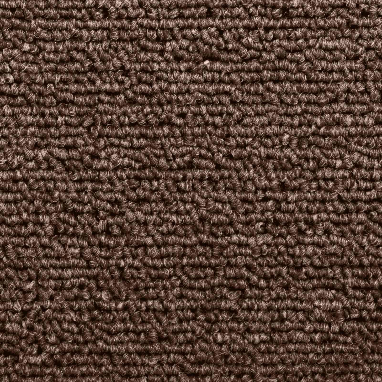 Tapis d'escalier auto-adhésifs 15 pièces café marron