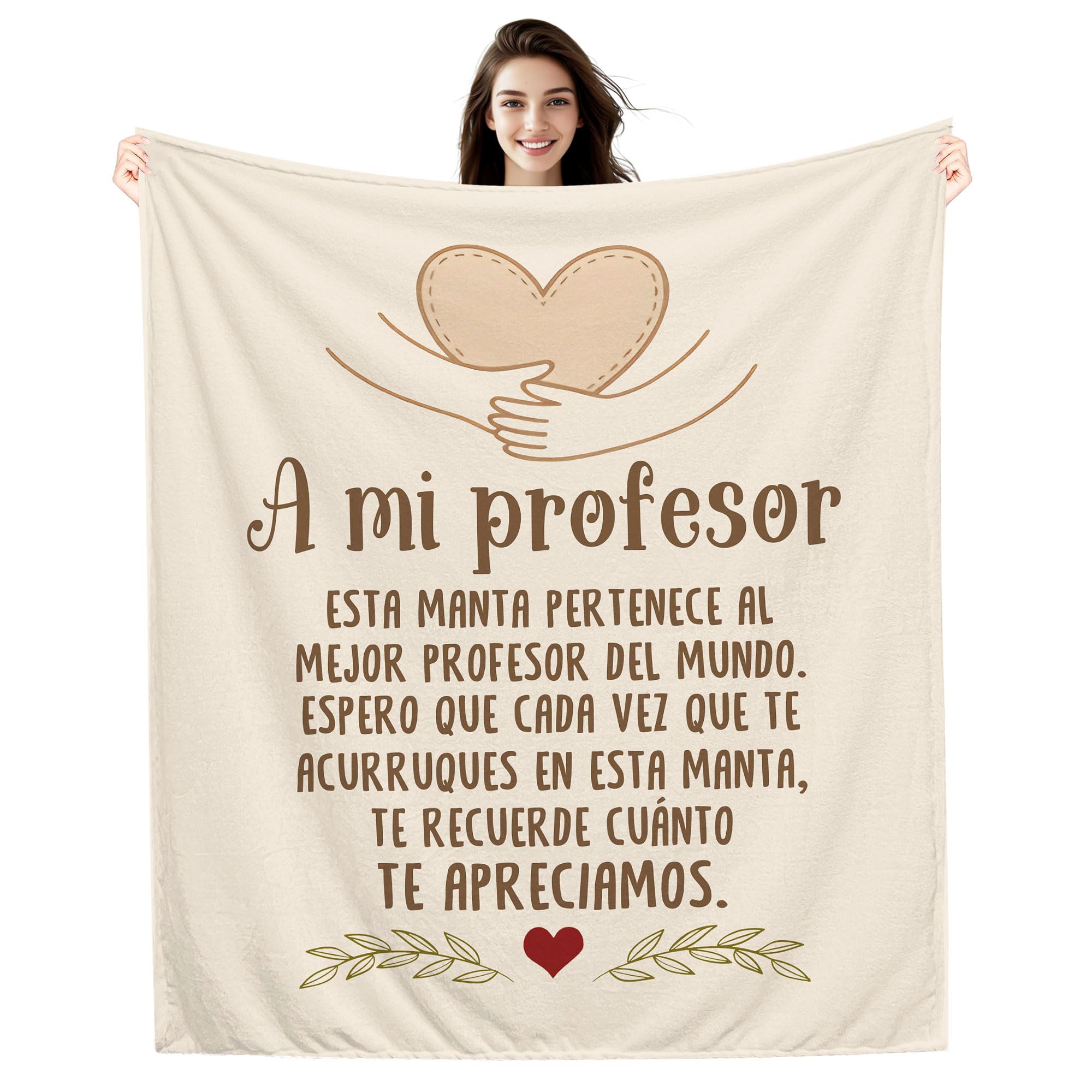 Amorea A mi Abuela Espero Que Cada Vez Que te acurruques en Esta Manta te recuerde cuánto te Quiero Ideas para Regalos Manta para la Abuela Cumpleaños Día de la Madre — view 45