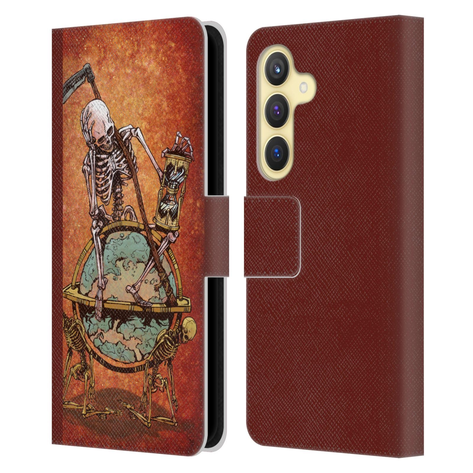 Funda Samsung S24 5G tipo libro antiarañazos con diseño David Lozeau 7