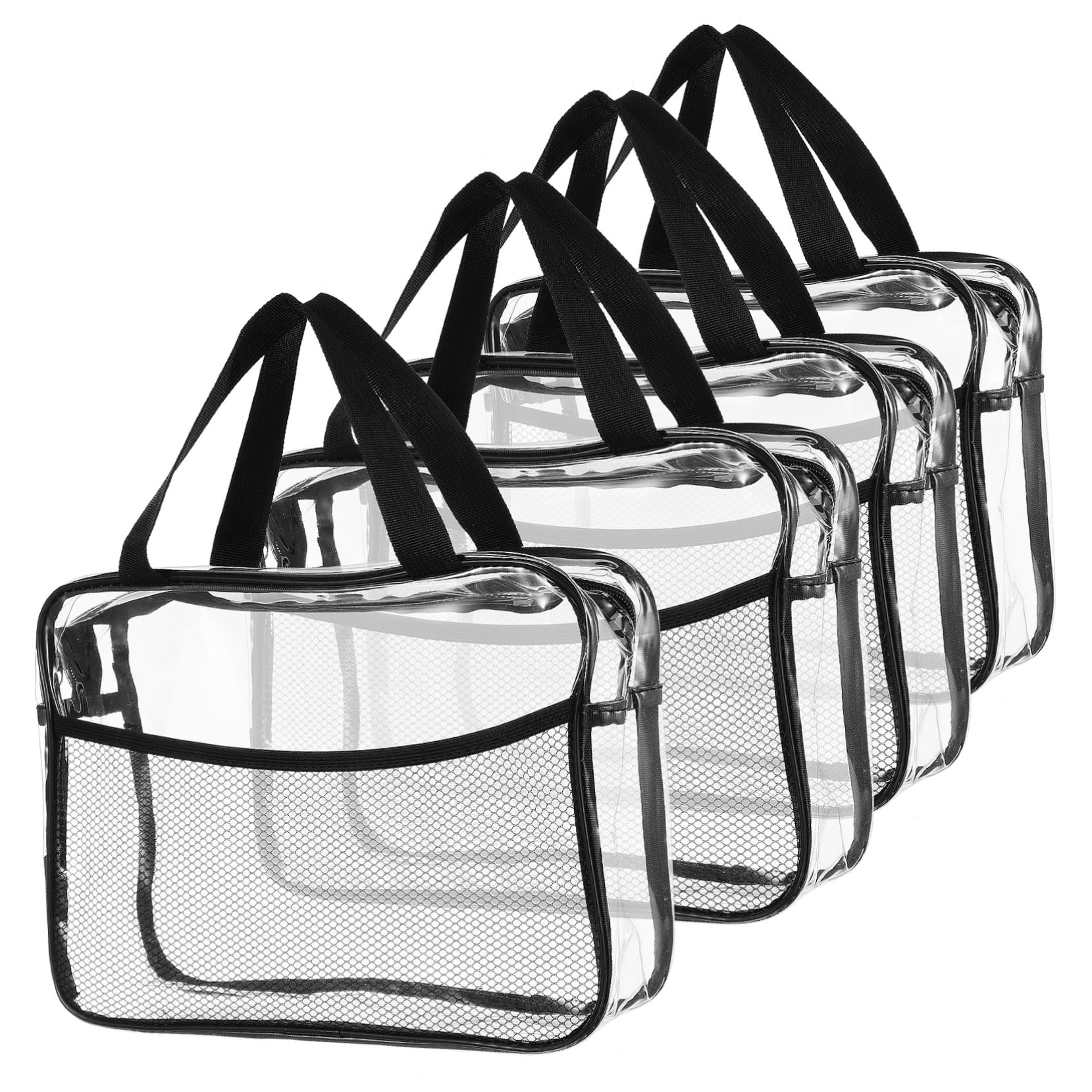 Trousse de maquillage transparente en PVC Amosfun pour en finir avec le désordre des jouets