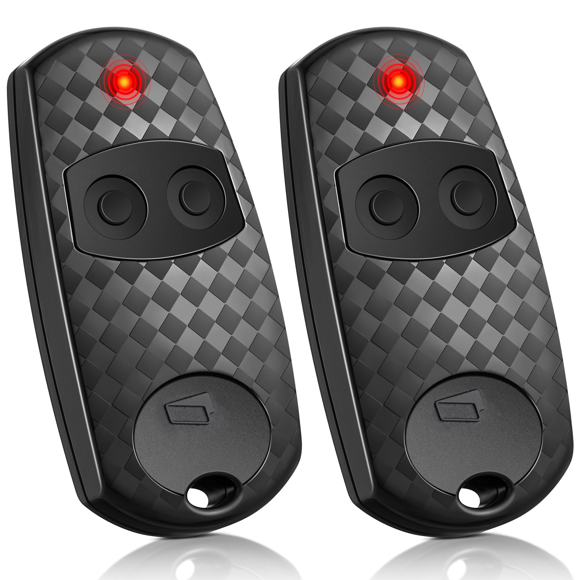 NALACAL433.92 MHz Garage Remote Control, Compatible with CAME TOP-432EE, TOP-432EV, TOP-432NA, TOP-432SA, Hand Held Transmitter Gate Key Fobs, 2 Channel Door Remote, Radio Cloning Remote