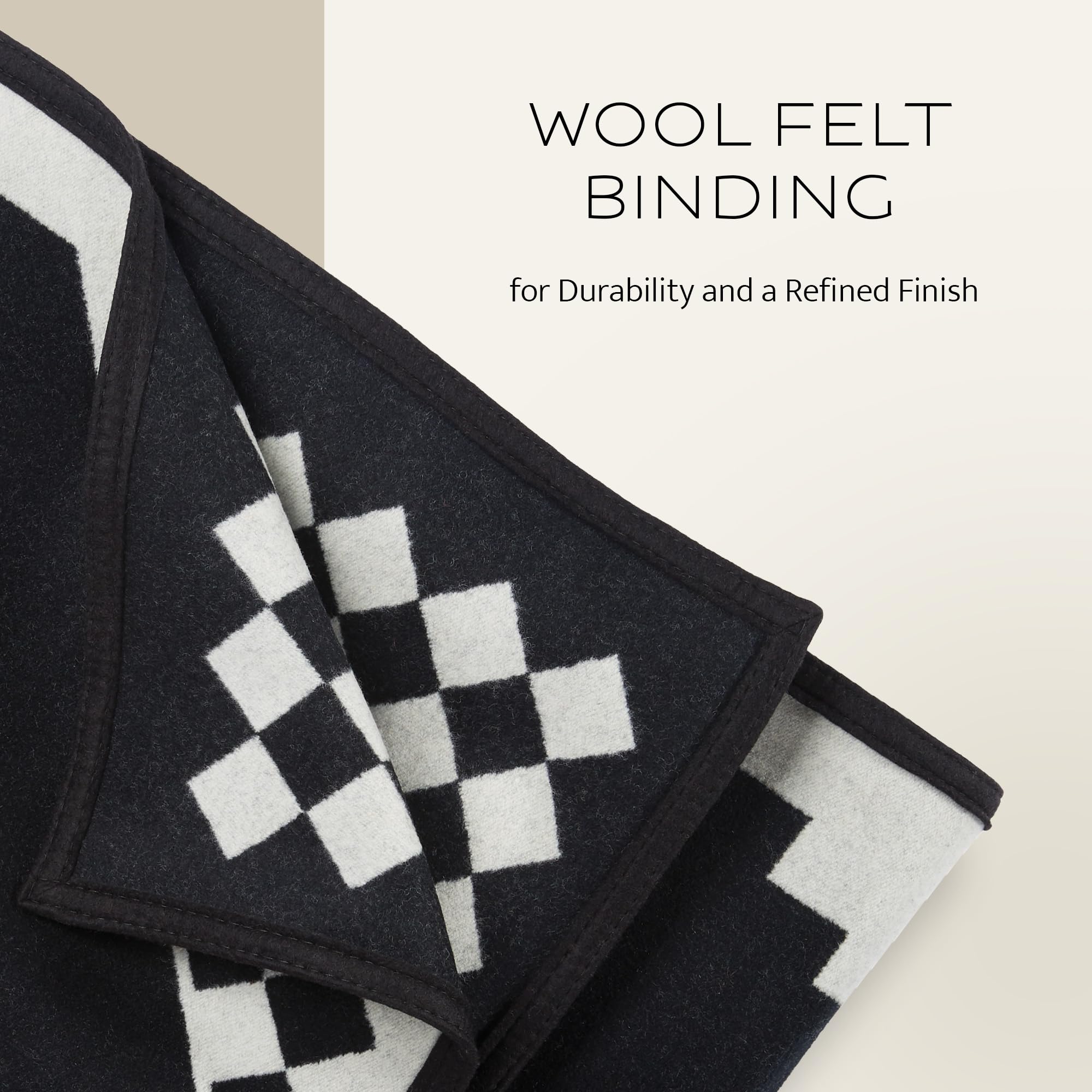 Amazon｜PENDLETON サンミゲル警告ウール柄スローブランケット