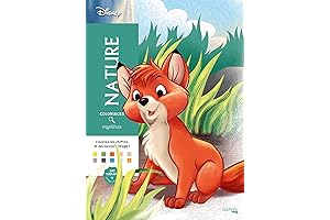 Children Coloring Book: Color By Numbers - Disney Nature