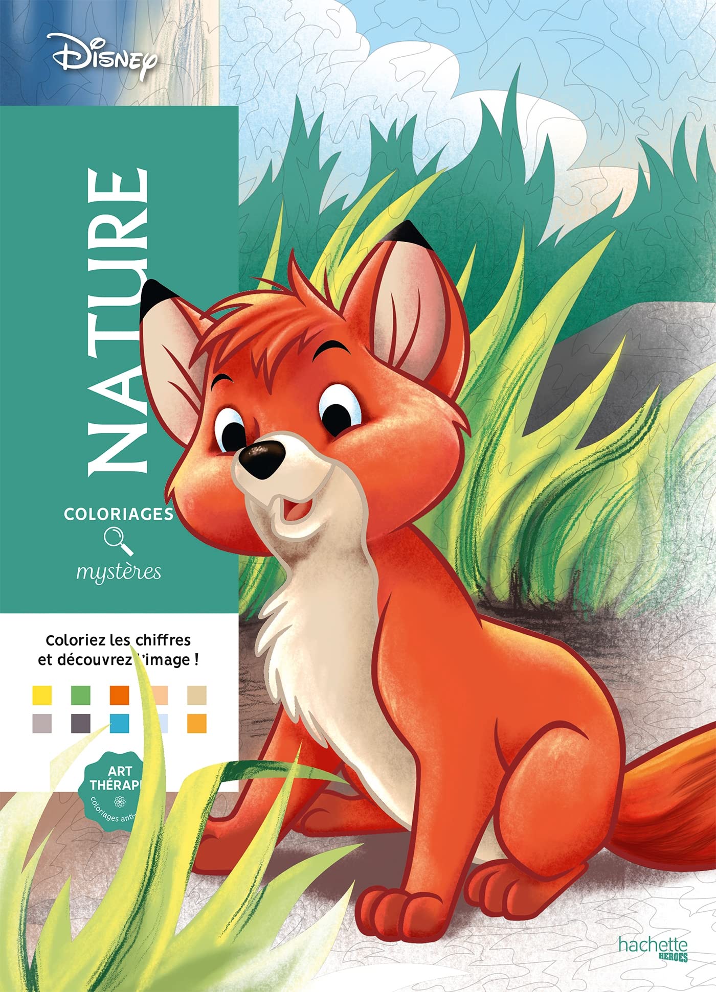 Nature Disney: Coloriages mystères