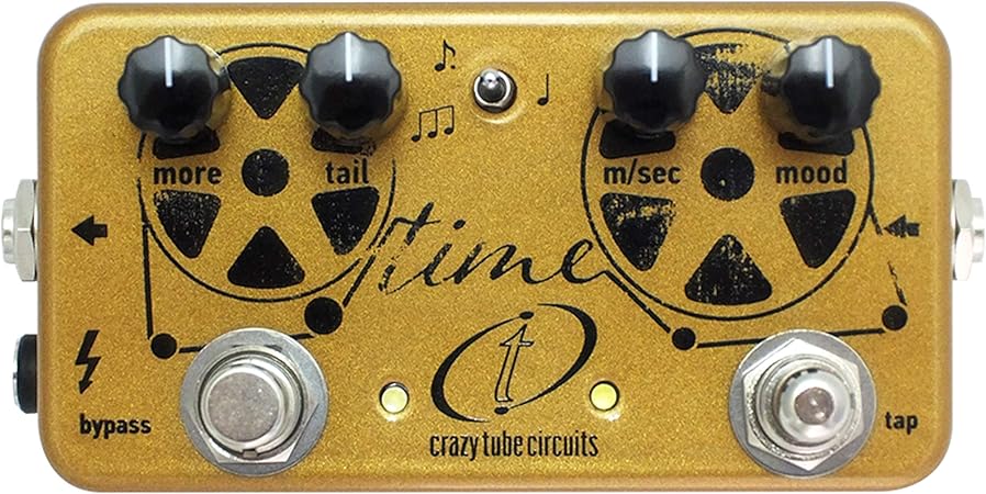 Crazy Tube Circuits Time MkII Gold Delay - Vibrador : Amazon ...