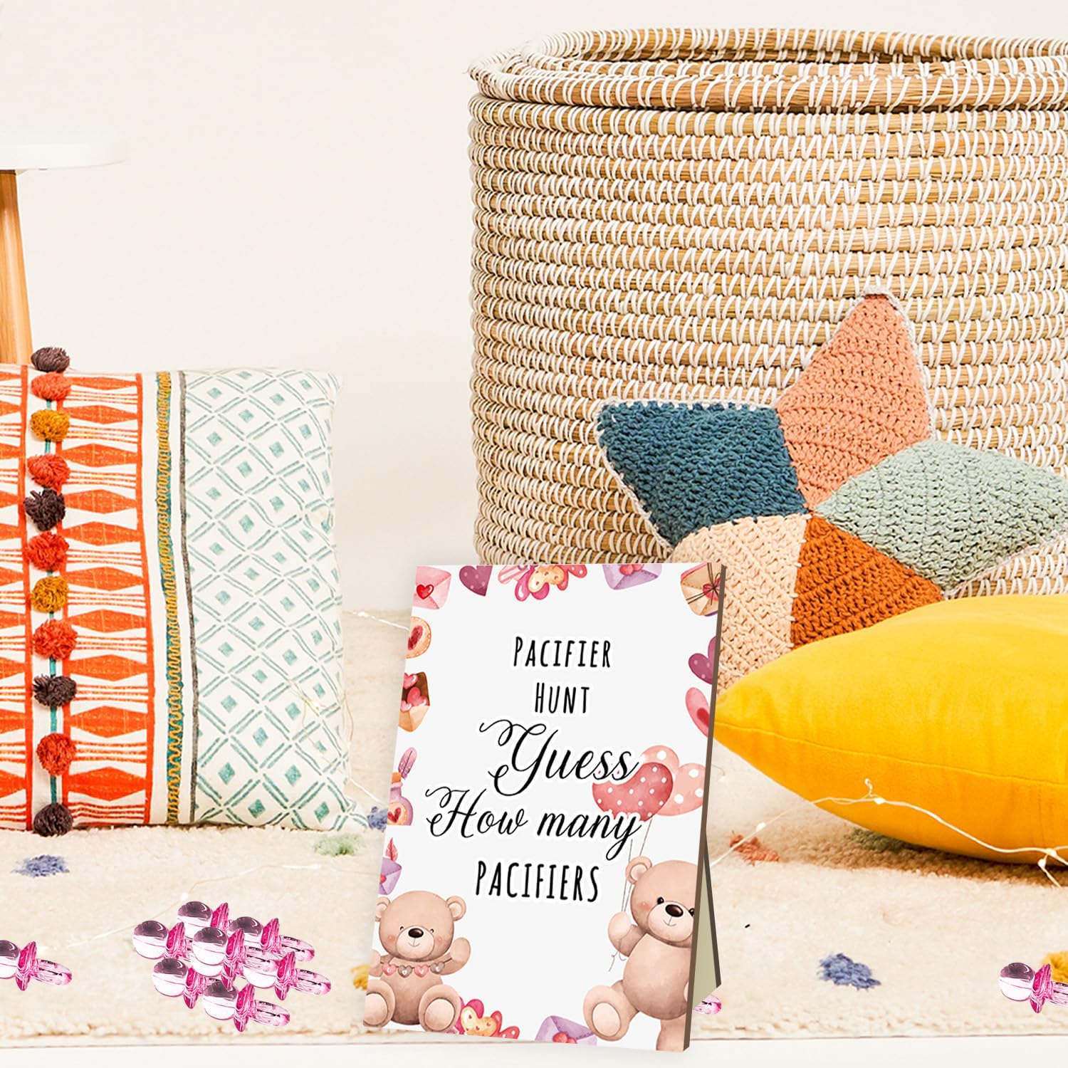 Snapklik.com : Pacifier Hunt Games, Cute Bears Pacifier Hunt Wooden ...