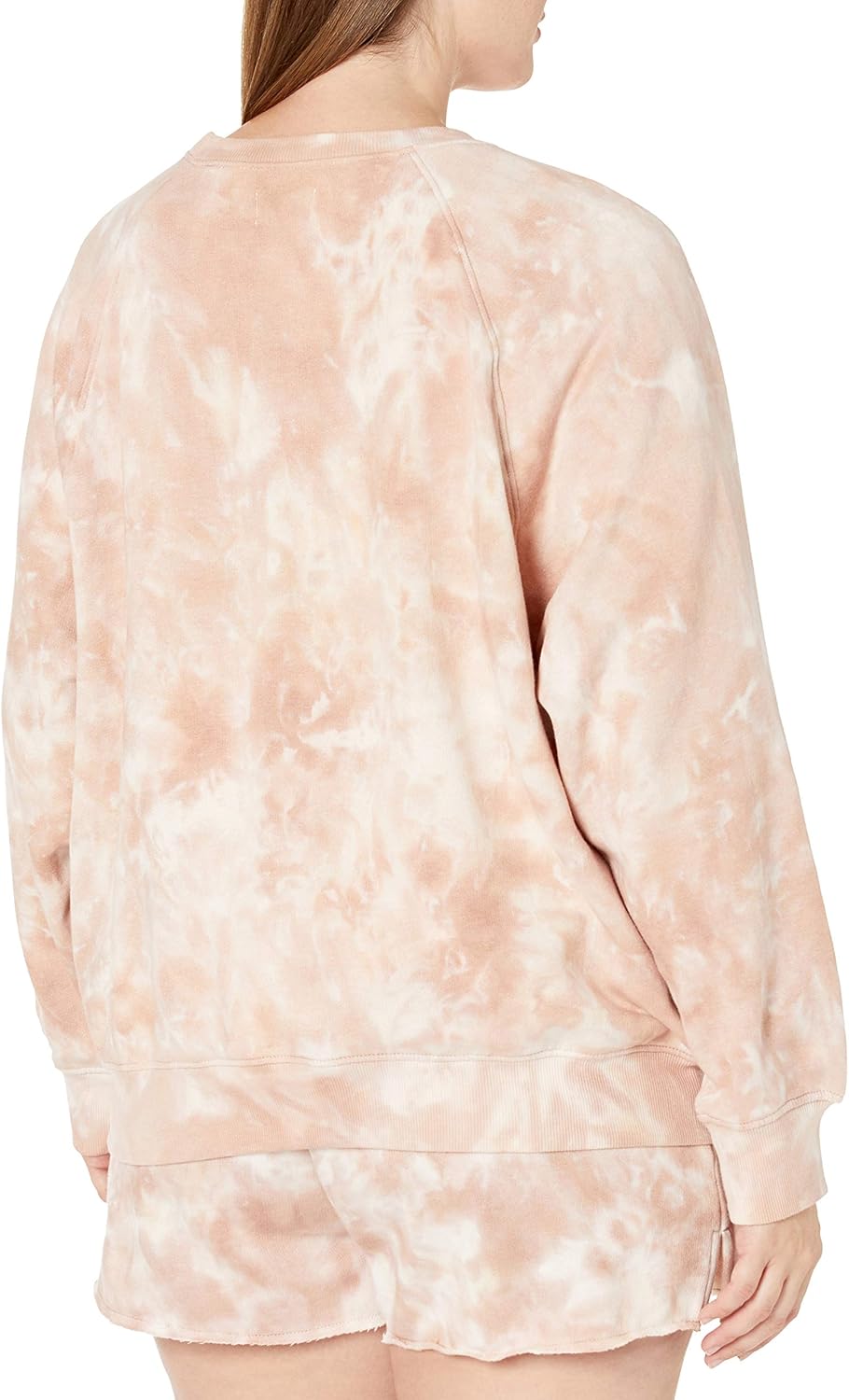 The Drop Women's Caroline Raglan Long-Sleeve Fleece Sweatshirt