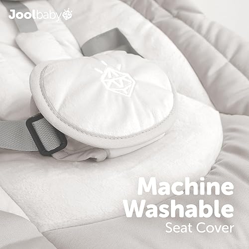 Miniatura 7 de Jool Baby Nova Swing para recién nacidos, columpio eléctrico motorizado para bebés, música Bluetooth, 10 melodías preestablecidas, control remoto