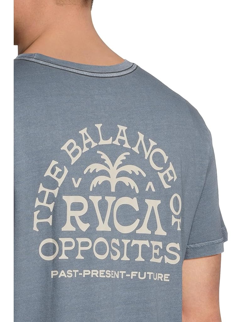 Beige RVCA Palm Serif Short Sleeve