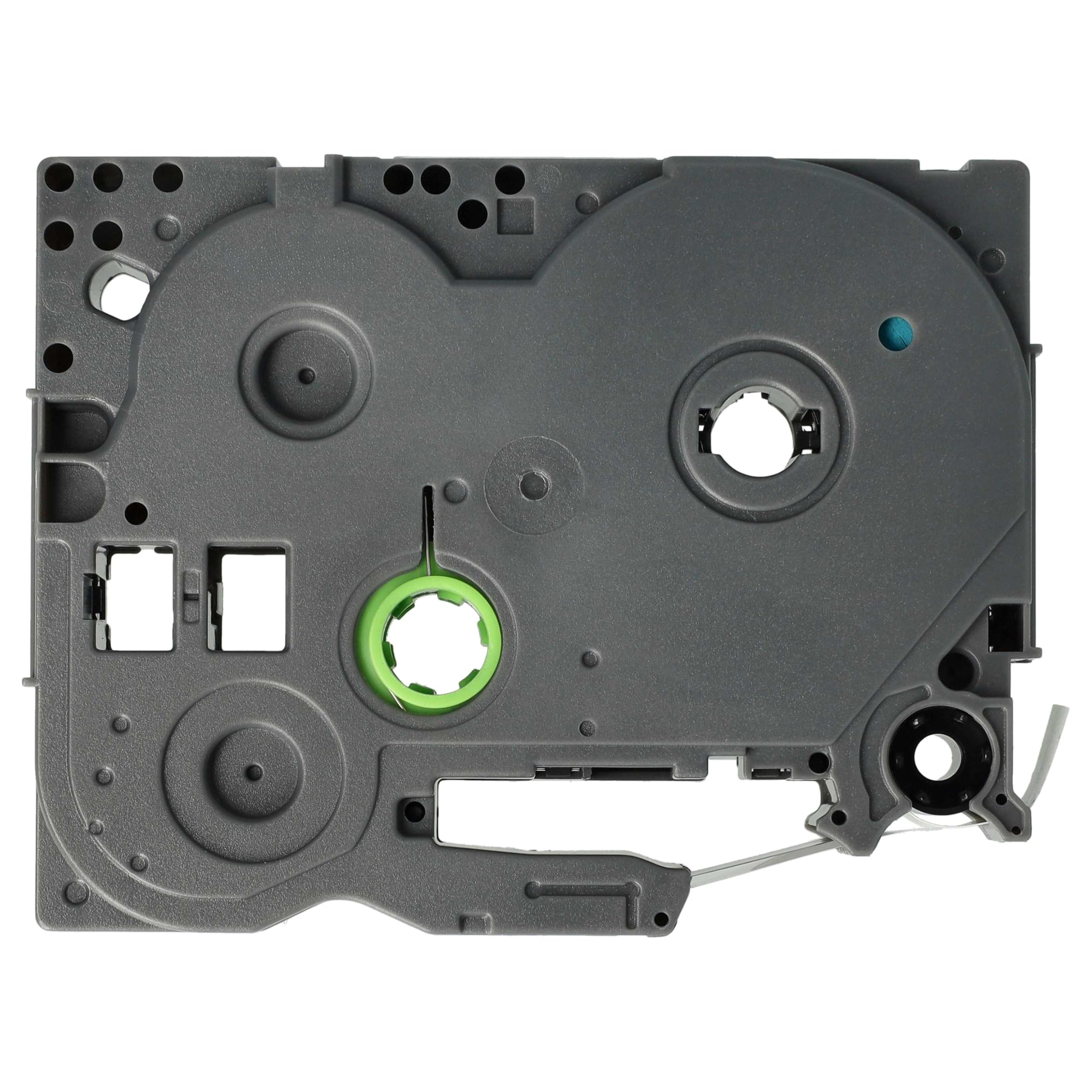 Vhbw Beschrftungsband Passend Für Brother PT 9400, 9600, 7500 VP, 7600 VP, 9200 DX, 9200 PC 9500 Pc Drucker Kopierer Etikettendrucker