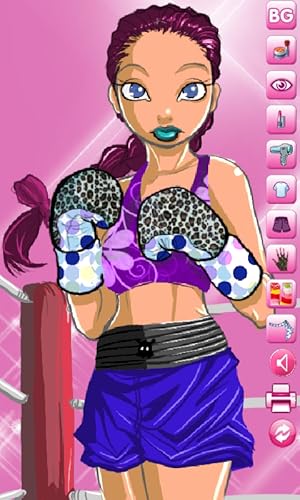 Boxing Girl Dressup