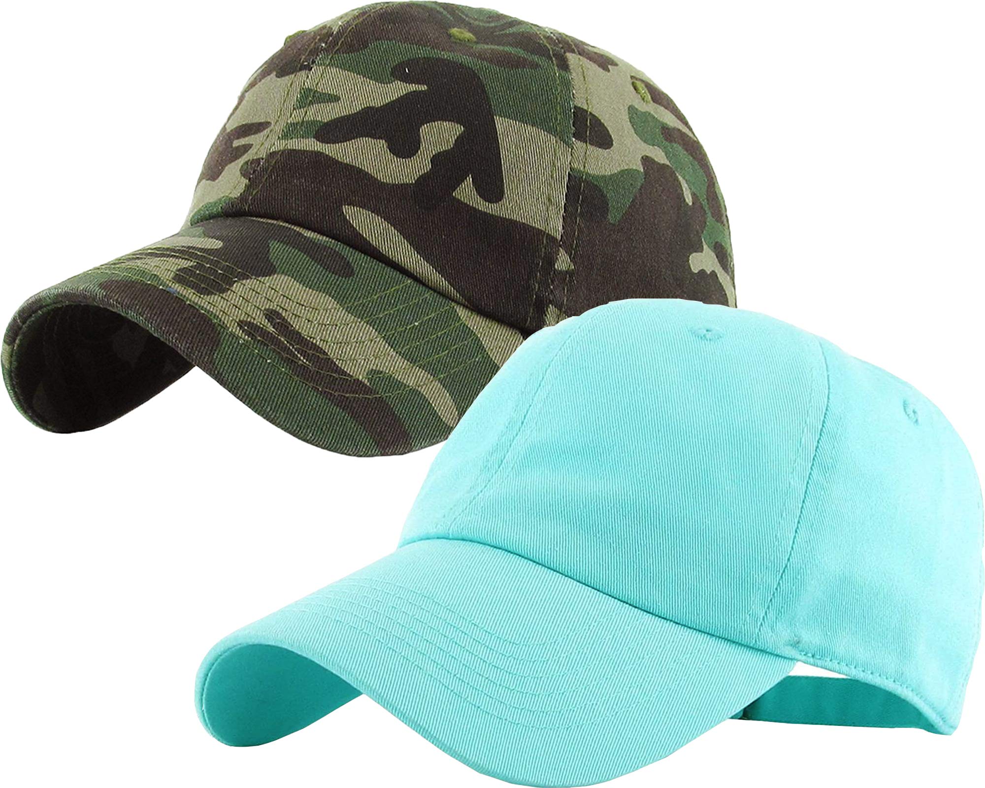 Zipper-G Caps Combo Pack Cotton Plain Baseball Cap for Men Women Free Size with Adjustable Buckle