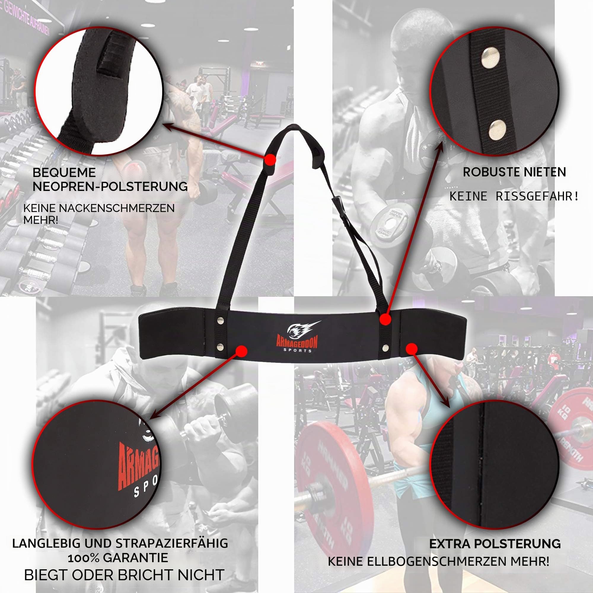 Arm Blaster für Bizeps-Curls – Professionelles Trainingsgerät für Muskelaufbau der Arme – Ergonomischer, Verstellbarer Support für Männer und Frauen – Ideal für Bodybuilding und Fitnessstudio