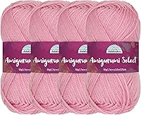 Vista 44 de JubileeYarn Amigurumi Select - Hilo acrílico para bebé, aster, 4 madejas