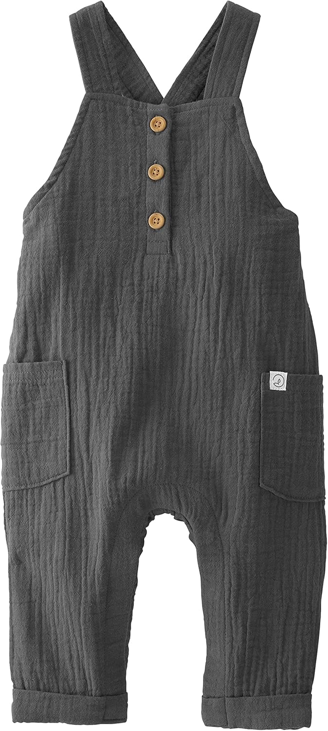 little planet by carter’s Organic Cotton Gauze Overall Jumpsuit little planet by carter’s Organic Cotton Gauze Overall Jumpsuit