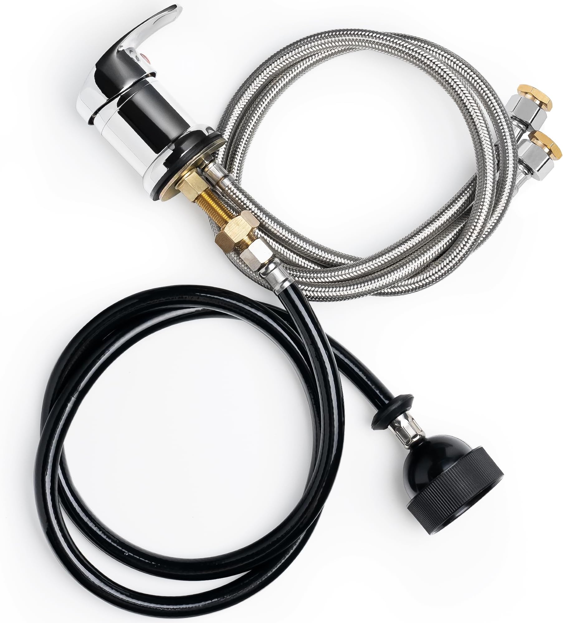 Salon Shapoo Bowl Faucet, Hair Wash Tap Ixing Valve With Shower Head For Backwash Unit, Hair - View #6