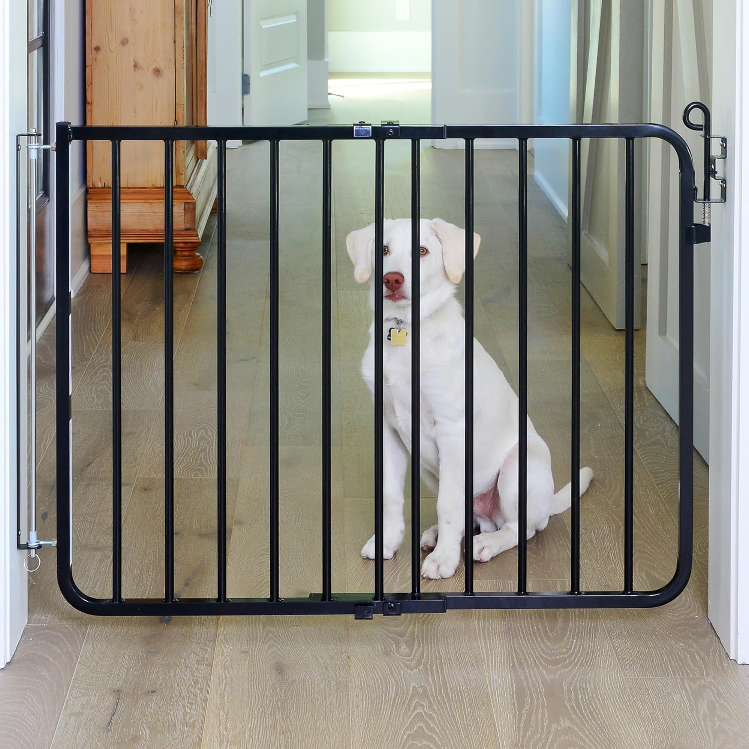Auto Lock Black Cardinal Gate