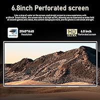 Vista 2 de C24U - Teléfono celular desbloqueado Android 14, 8GB+256GB Octa-core Smartphone, batería de 6800 mAh, teléfono móvil de carga rápida, pantalla FHD+