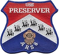 Vista 1 de USS Preserver ARS-8 - Parche de rescate y salvamento para barco