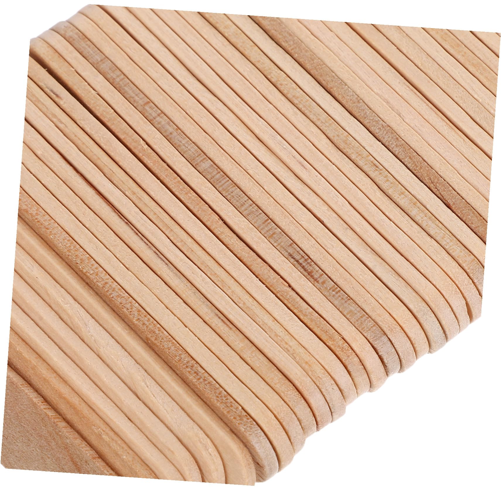 WOONEKY 1000 Piezas Unidades Palitos Madera Natural Palitos Artesanía para Manualidades Escolares y Proyectos Creativos