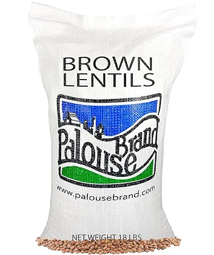 Vista 9 de Palouse - Lentejas pequeñas color marrón • Pardina o marrón español • Proyecto sin OMG verificado • 5 libras • 100% no irradiado • Certificado