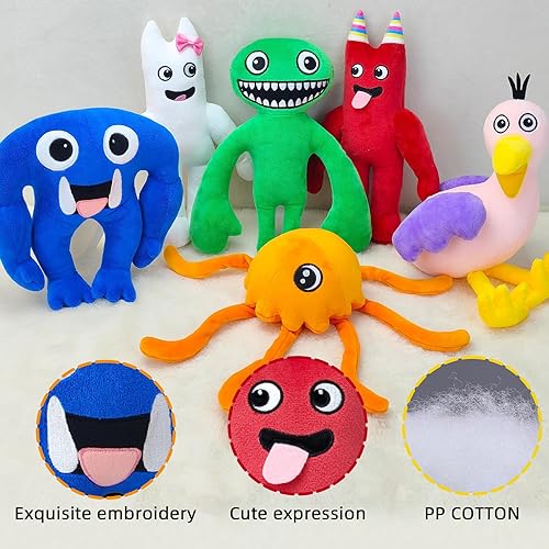 Miniatura 3 de 6 juguetes de peluche de 10 pulgadas, nuevos juguetes para fanáticos, figura de peluche, regalos para niños (6 unidades-01)