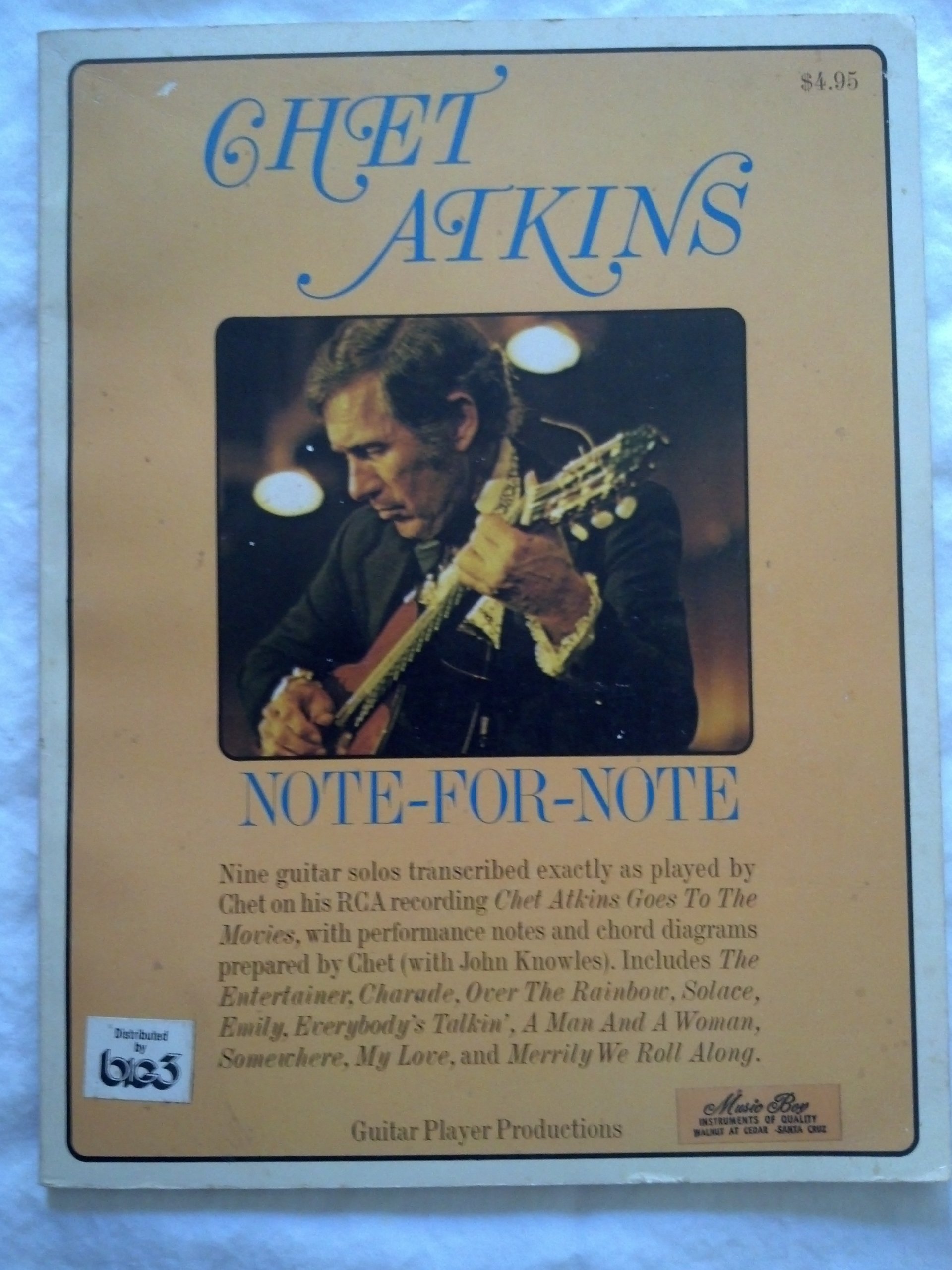 Chet Atkins: Note for Note