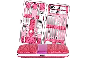 teamkio 18pcs Manicure and Pedicure Kit