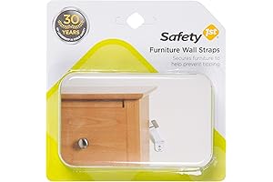 1st Furniture Wall Straps - Safety Reinforcements for Peace of Mind