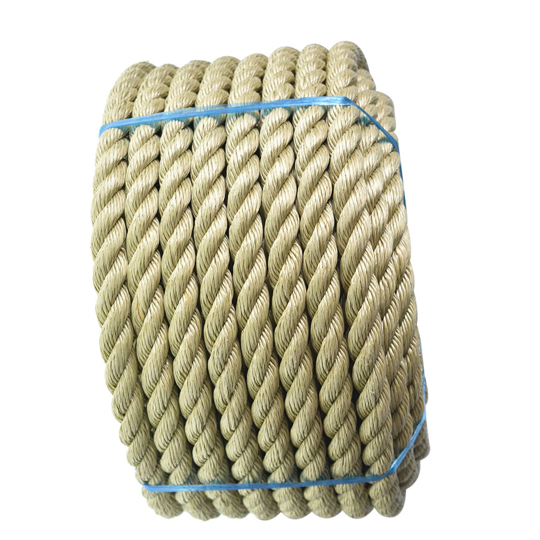 Geflochtenes Polyester-Seil 150 M – Hochfestes Baumfällseil, 3/4 Zoll, 24 Stränge, Für Camping, Schaukeln & Mehr