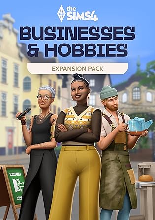 The Sims 4 Businesses & Hobbies Expansion Pack - PC EA App Online Game Code