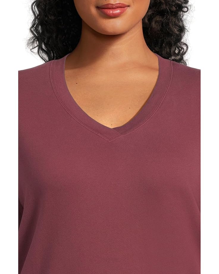 Mod-o-doc Long Sleeve Deep-v Neck Sweatshirt - #4 of 5