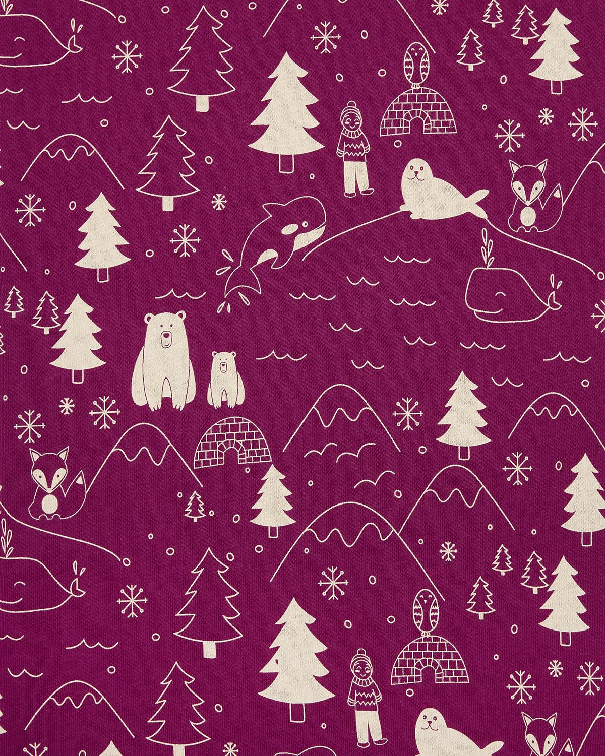Kinder Jersey Bettwäsche-Set aus Bio Baumwolle 100 x 135cm, Kissen 40 x 60cm, GOTS zertifiziert