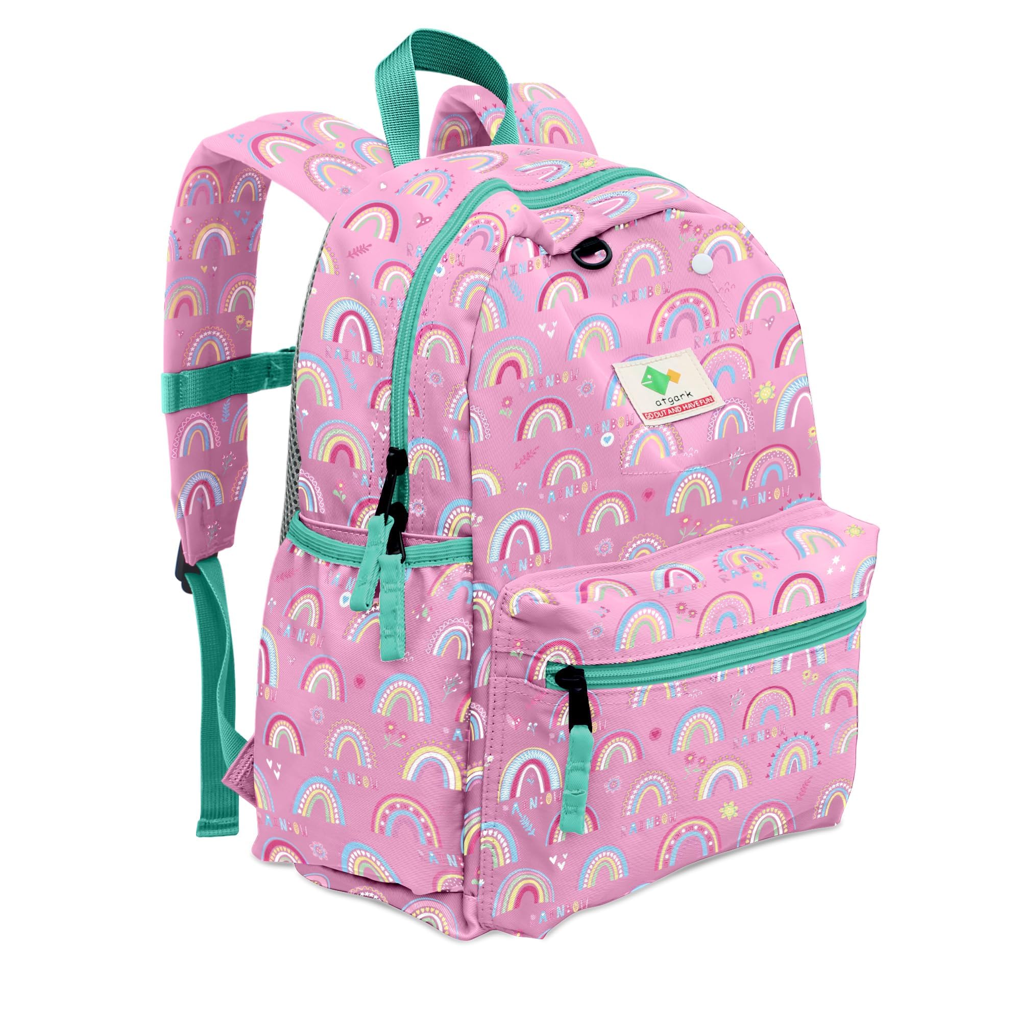 Kids Backpacks For Girls & Boys, Elementary School Bookbag, 14" H, For Kids 3-6