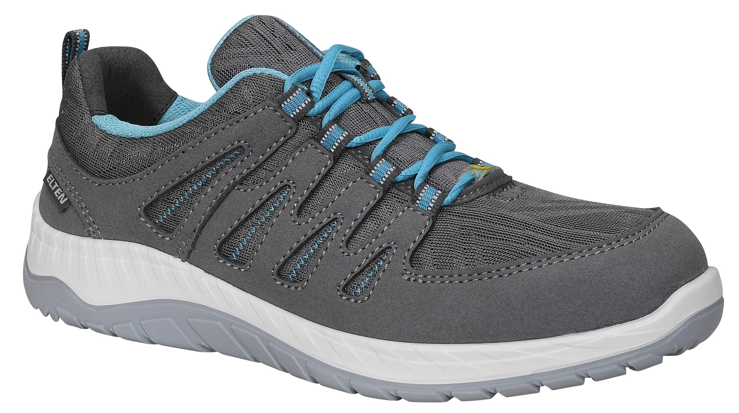 ELTEN Damen Maddie Grey Low ESD S1pSicherheitsschuh