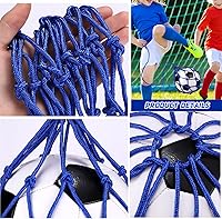 Vista 4 de TOBWOLF Football Kick Trainer, Soccer Return Trainer Net Fits Ball Size 3, 4, 5, Hands-Free Soccer Kick Throw Training Aid