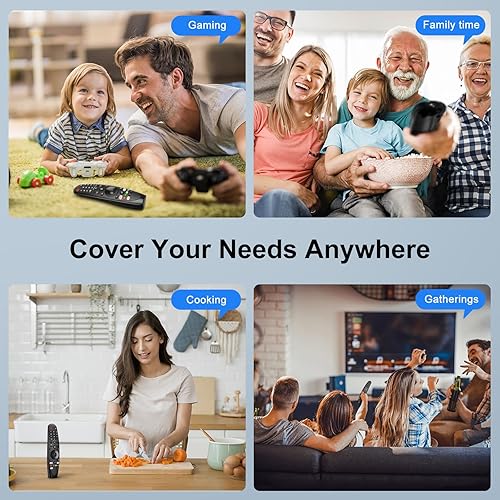 Miniatura 7 de Voice Magic Reemplazo para LG-Smart-TV Remote, AN-MR20GA para LG Smart TV Magic Remote, con reconocimiento de voz y función de puntero