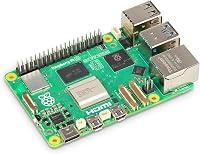 Raspberry Pi 5 Miniszámítógép 2GB RAM - ARM Quad-Core 1.5GHz Processzor, Beépített WiFi és Bluetooth, Debian Alapú OS 1