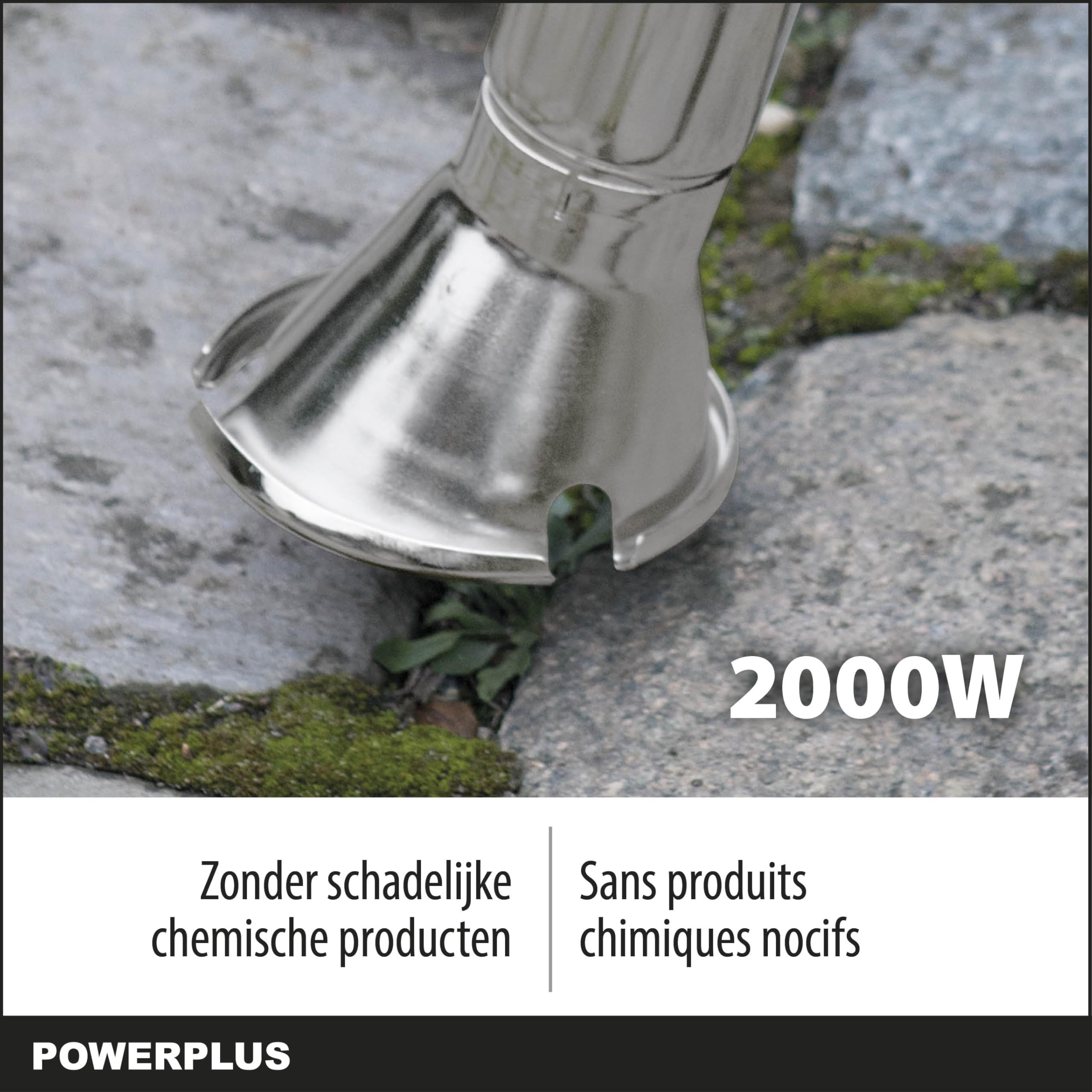 POWERPLUS POWXG6611 - Quemador de malezas 2000w