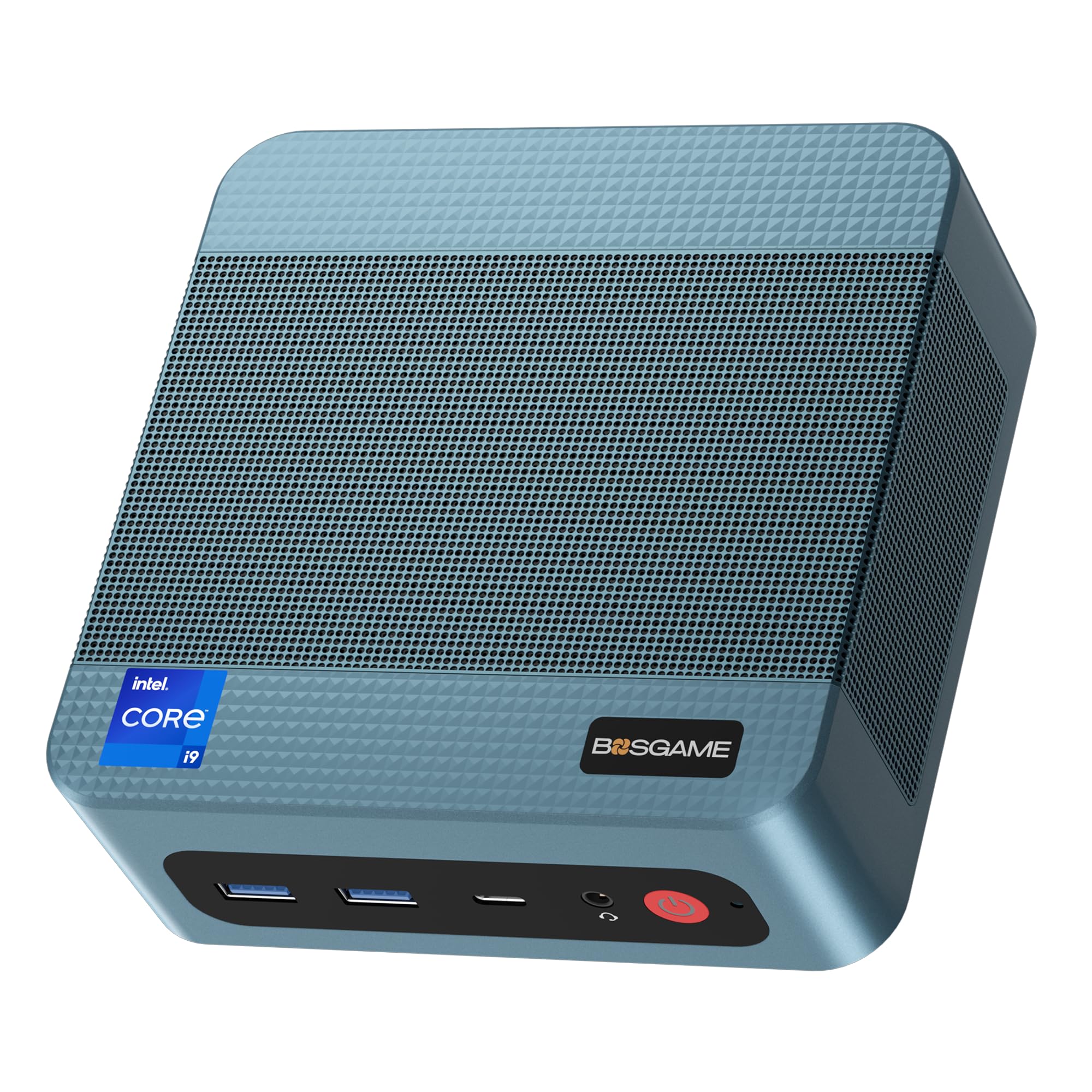 BOSGAME IntelミニPC P2Pro 第12世代 Core i9-12900H 32GB DDR5 1TB M.2 NVMe PCIe 4.0 SSD Mini PC (14コア/20スレッド 最大周波数 5.0GHz) 3画面出力最大8K60Hz(HDMI/Thunderbolt 4/DP) | Wi-Fi6 BT | 2.5G LAN*2 | Windows 11 Pro