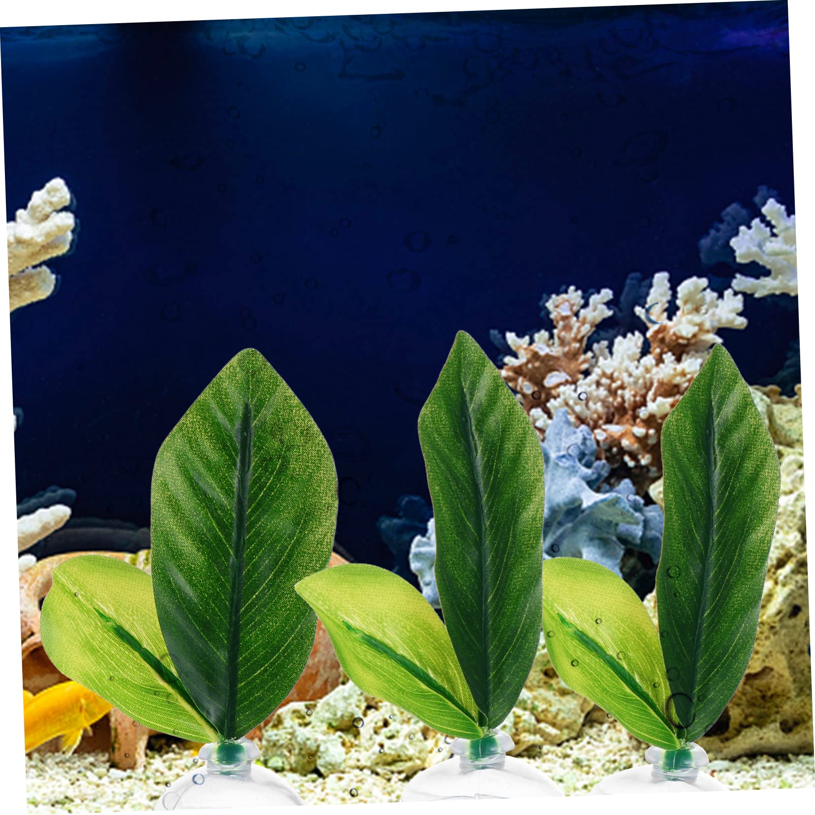 BESPORTBLE 12stücke Künstliche Aquarium Pflanzen Lebendige Simulation Für Aquarien Und Terrarien Dekoration Für Betta-Nester Und Unterwasserlandschaften