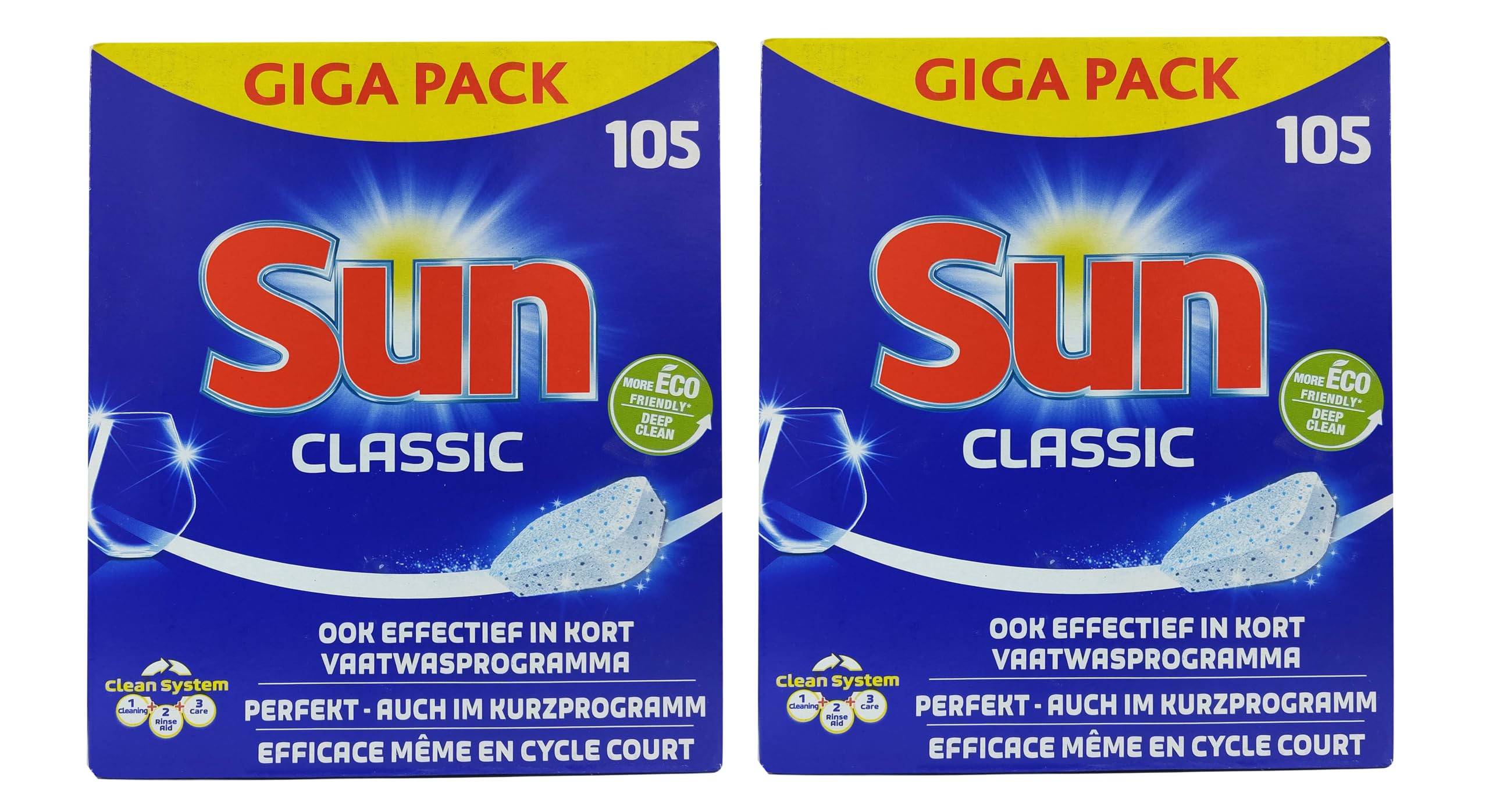 Sun Dishwasher Tablet Classic 105s - Pack of 2 (A Product of Diversey Inc.) (B08MXTL7M7) Amazon Price History, Amazon Price Tracker