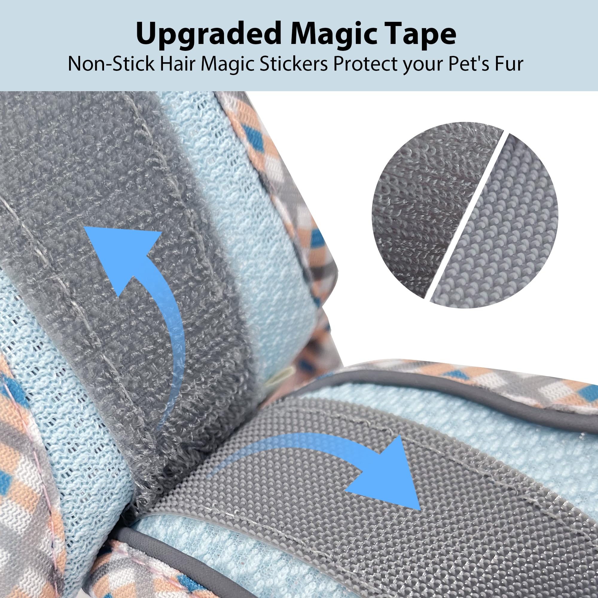 AIITLE Tiny Dog Harness, Lightweight Mesh Step-in Vest for Puppy Reflective & Escape-Proof Design with High-Stick Magic Tape - Image 4