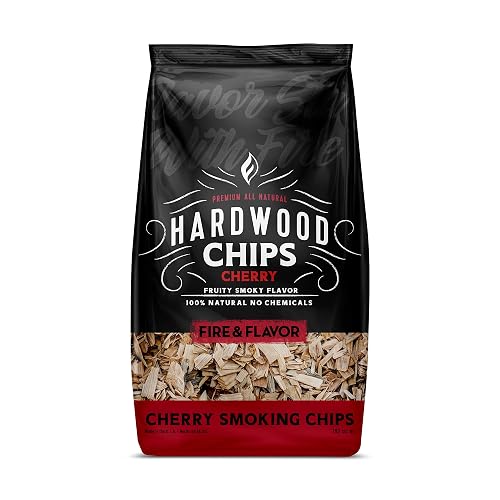 Fire & Flavor Premium Hardwood Smoking Chips Cherry