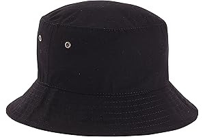 Mr. Pen Black Bucket Hat: A UV-Shield for Your Summer Adventures